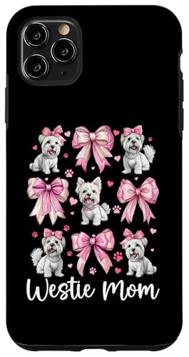 Westie Mom �E�G�X�g�n�C�����h�e���A �� ��̓� �R�P�b�g �X�}�z�P�[�X iPhone 11 Pro Max �p