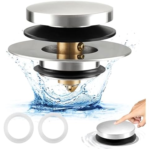 Uxoz Universal Bathtub Drain Stopper Cover