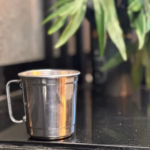 Copo Chopp Caneca Para Cerveja 700 ml Em Alumínio Com Borda E Alça