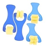 Cabilock 4 Stück Kinder Malroller Schwamm Farbstempel Tragbar Leicht Zu Reinigen Komfortabel Für Graffiti Basteln Malwerkzeug Für Kinder