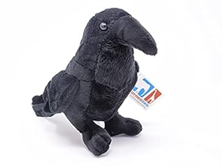 Cuervo Llavero Peluche Cuervo Pájaro Peluche Colgante Negro