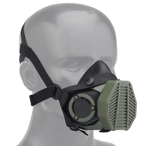 Respirateur de poussière tactique pour jeux de guerre et tournages