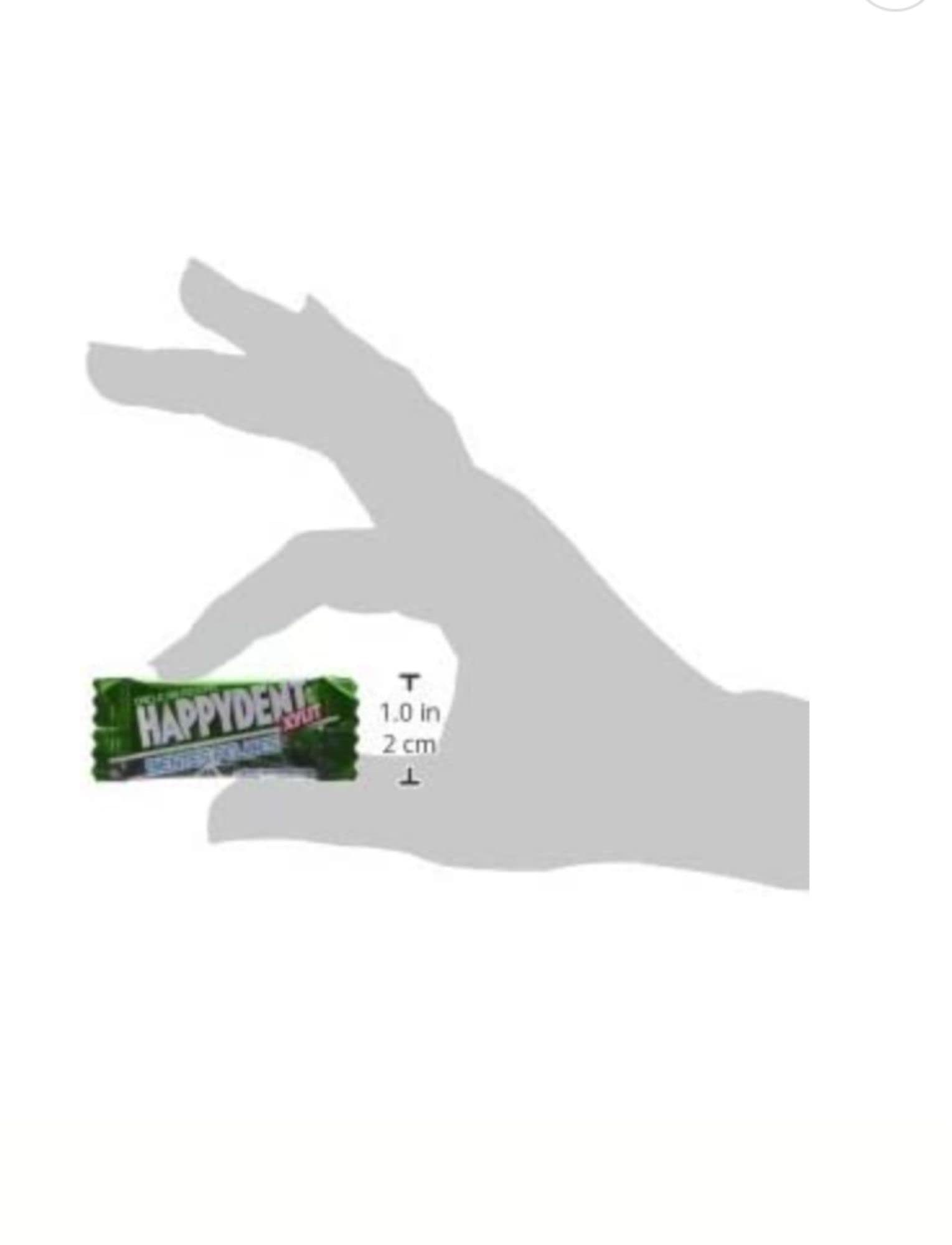 Happydent Chicles sin Azúcar 200 und Bolsa Chuches 80gr Sabores surtidos menta hierbabuena sandía fresa