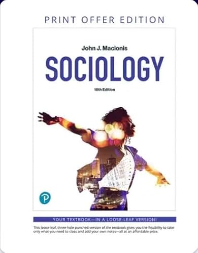 Loose-Leaf for Sociology, 18th edition