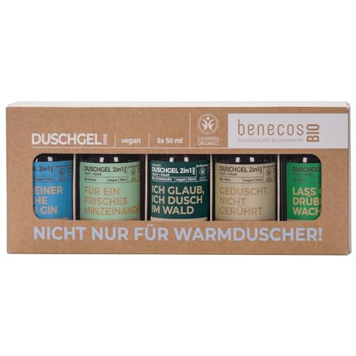 benecosBIO - Mini Set Nicht nur für Warmduscher - vegan - recyceltes Plastik