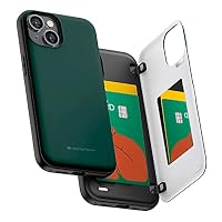 Amazon.co.jp: Goospery iPhone 14 用 ケース 背面 カード 収納