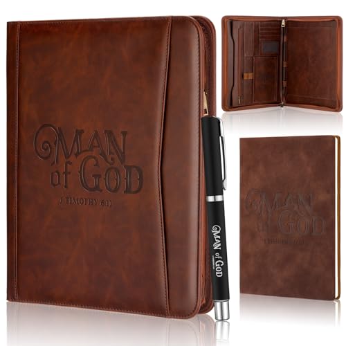 Fuyoooo 3 Pcs Religious Christian Gifts Pastor Appreciation Gifts Leather