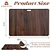 koretech Portable Dance Floor, Tap Dance Floor, Tap Dancing Practice Board, Professional Tap Board for Tap Dancing, 48'' L x 27'' W, Walnut Color