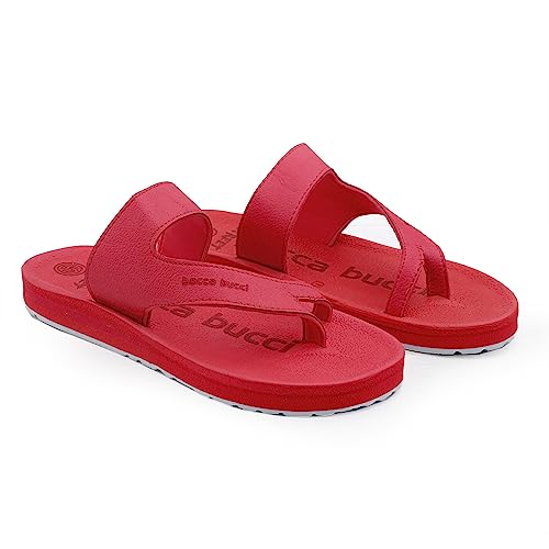 Image of Bacca Bucci Beach-Club Cloud Slippers /Flip-Flop for Men | Non-Slip with Rubber Outsole and Vibrant Colors