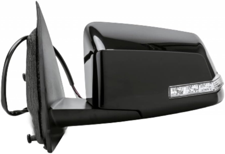 For Chevy Traverse Door Mirror 2009-2015 Driver Side | Power | Heated | Manual Folding | w/Signal Light | Replacement For GM1320383 | 22791624