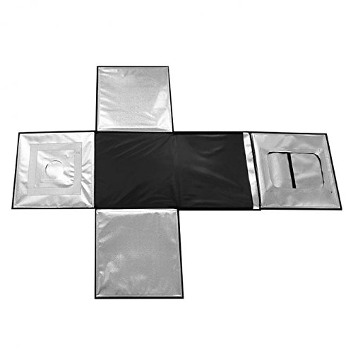 LIFE of PHOTO LED Ministudio Fotostudio Cube 50 Lichtbox mit Beleuchtung Lichtzelt Fotozelt Fotobox Lichtwürfel – Bild 6