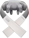RENPHO 3D ネック&ショルダーマッサージャー【医療機器認証取得】 ネックマッサージャー 肩こり 解消 マッサージ機 はさみ揉み 首/肩/腰/背中/太もも 2モード切替 2段階強度 リラックス 洗えるファスナー付き布カバー RP-SNM063