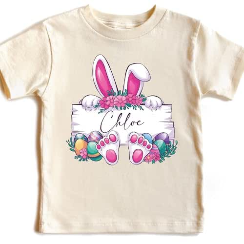 Amazon.com: Custom Name Easter Shirts for Girls | Toddler and Youth ...