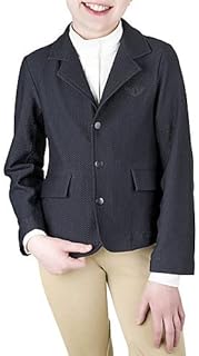 TuffRider Childrens EquiVent Show Coat 12 Black