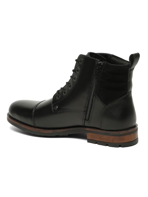 Image of TEAKWOOD LEATHERS LEATHER MEN BOOT