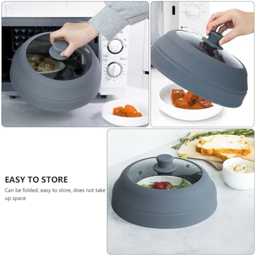 Couvercle silicone micro-ondes résistant à la chaleur et conservation des aliments - 4