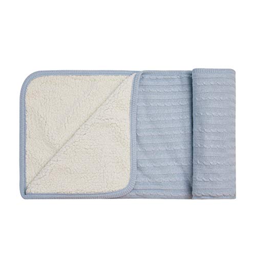 Cobertor Fofinho Mami Tricot para Bebê 1,10M X 75cm Contém 01 Unidade