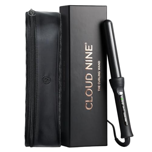 Cloud Nine The Curling Wand Ferro Arricciacapelli, Nero