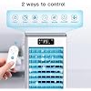 Evaporative Air Cooler, Windowless Portable Air Conditioners Fan w/3 Modes & 3 Speeds, 12H Timer for Smart Auto-off, 2-Gal Tank for 20H Cooling,16FT Remote,No Hose Needed,46db Swamp Cooler