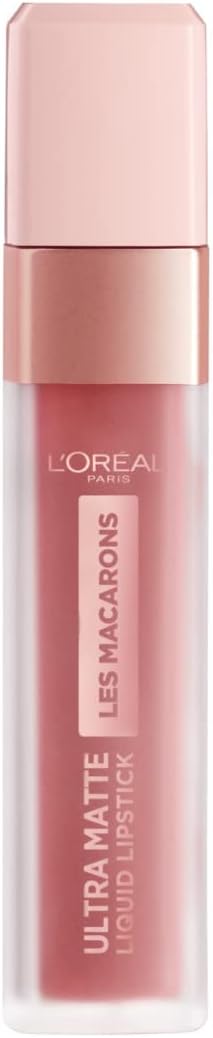 L'Oreal Paris Les Macarons Matte Liquid Lipstick 836 Infinite Vanilla, 31 g