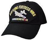 Military Productions B-17 Flying Fortress WWII Cap Black