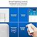 Lutron Diva Smart Dimmer Switch Kit for Caseta Lighting w/ Hub, Pico Remote & Pedestal, Smart Dimmer Works with Apple Home, Ring, Google Home, 3 Way, DVRF-BDG-1DP-A
