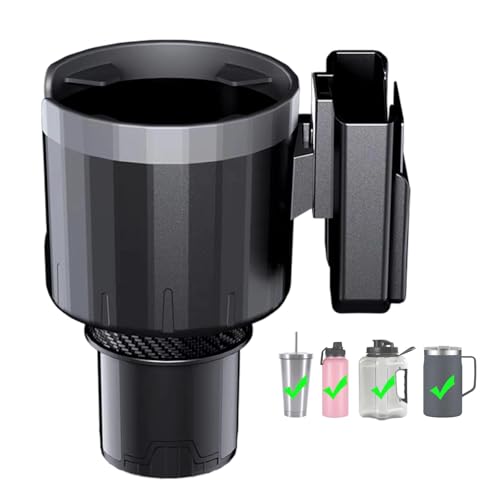 Expansor de Portavasos para Carro con Soporte para Celular miniatura 1