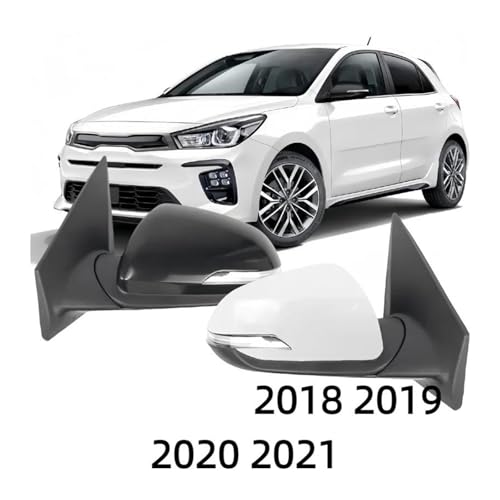 Rétroviseur chauffant de rechange pour Kia Rio 2020 finition blanche premium