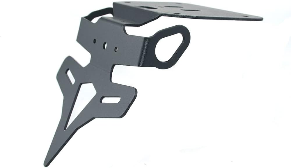 Motorcycle License Plate Bracket Compatible with Street YZF-R3 YZF-R25 2020-2023 License Plate Holder Fender Eliminator Tail Tidy