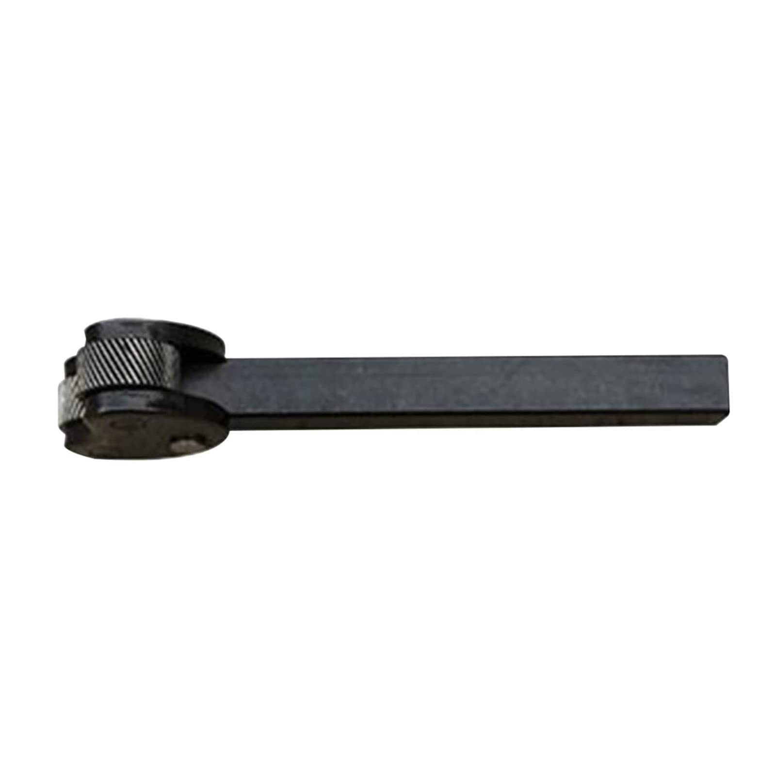 Outil de moletage linéaire droit à double extrémité - Double roue noire - Outil de moletage pour mini tour - Outil de moletage portable pour mini tour