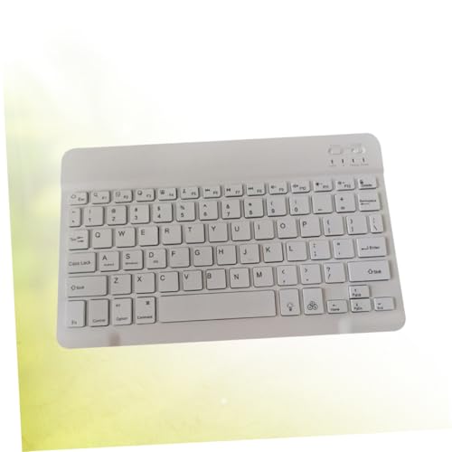 Teclado inalámbrico portátil retroiluminado multil dispositivo computadora 5