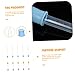 Gatuida Silicone Liquid Droppers Set 20pcs 5ml Pipette Metered for Children Medicine Random Color