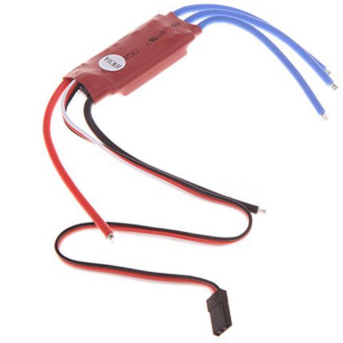 SODIAL 30 AMP Simonk 30A firmware ESC sin escobillas con 5V 3A UBEC Quad Multirotor APM2