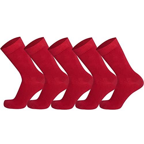 Image of Mysocks Unisex Extra Fine Combed Cotton Crew Socks |5 Pairs Set | Seamless Toe | Make Your Steps Enjoyable