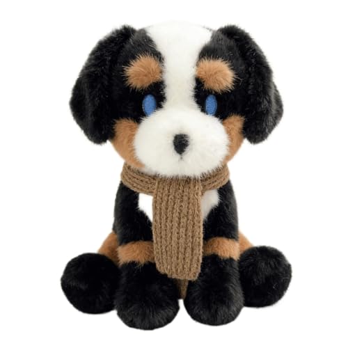 Peluche de renard marron assis, le compagnon moelleux qui réconforte petits et grands