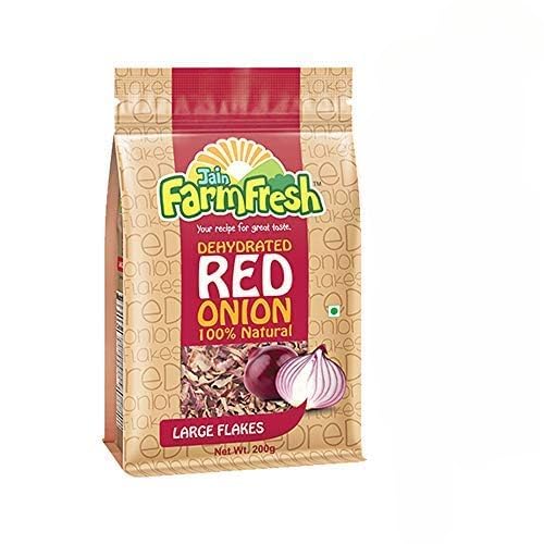 See full amazon price history chart for Jain Farm Fresh Dehydrated Red Onion - Large Flakes: 200 g = 1.2 kg Fresh Onion (Pack of 4 @ 200gm Each) Jain Farm Fresh Dehydrated Red Onion - Large Flakes: 200 g = 1.2 kg Fresh Onion (Pack of 4 @ 200gm Each) (B07Q4WJFKR) Amazon Price History, Amazon Price Tracker