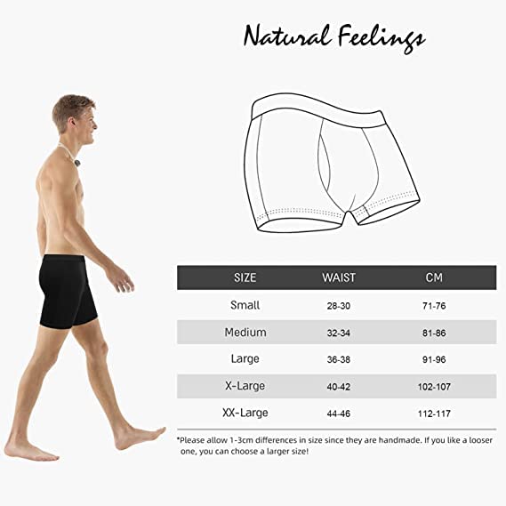 Calzoncillos bóxer para hombre que evitan rozaduras pack de 6 prendas de algodón suave 7