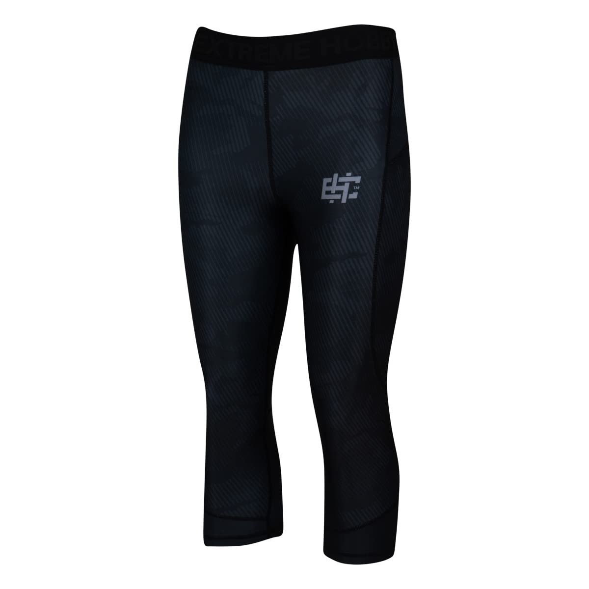 PhoneMate Damskie legginsy sportowe Havoc 3/4, spodnie do jogi, letnie spodnie do biegania, elastyczne, crossfit, gimnastyka, fitness