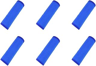 LOLPALONE 6 etiquetas para equipaje de viaje, cubiertas de manijas y cubreasas engrosadas para cochecitos de , color azul