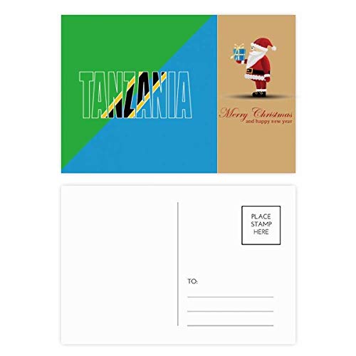 Carte postale Tanzanie lot de 20 pour décorer un carnet de voyage