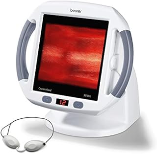 Beurer IL51 - Infrared Red Light Therapy with Heating Lamp, Adjustable Shade,