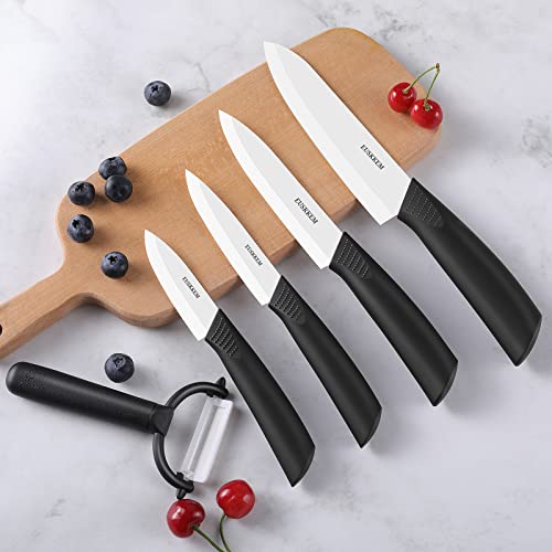 Ceramic Knife, Kitchen Ceramic Knife Set Including Chef’s Knife