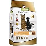 GranataPet Liebling's Mahlzeit Adult Geflügel, Trockenfutter für Hunde, Hundefutter ohne Getreide & ohne Zuckerzusätze, Alleinfuttermittel, 10 kg