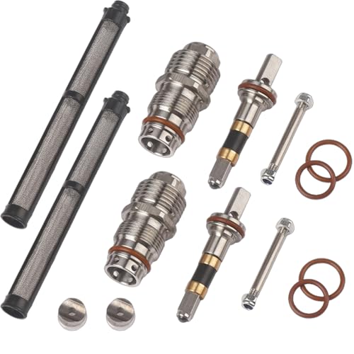 ZVJV 2 Sets Spray Gun Repair Kit 288488 288-488 for Graco Airless Spray Gun Contractor & FTx II with A Filter 288430 288420