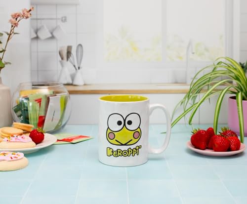 Taza de cerámica Sanrio Keroppi 17 onzas miniatura 3
