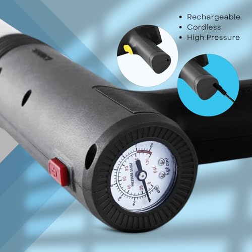 InstaPlunge Pro Electric Plunger System - Unclog and Clear Toilet and Drain Blockage with a Push of a Button, Works in Seconds to Clear Toilets, Shower Drains, Bathroom/Kitchen Sink (Blue/Grey) - Thumbnail 7