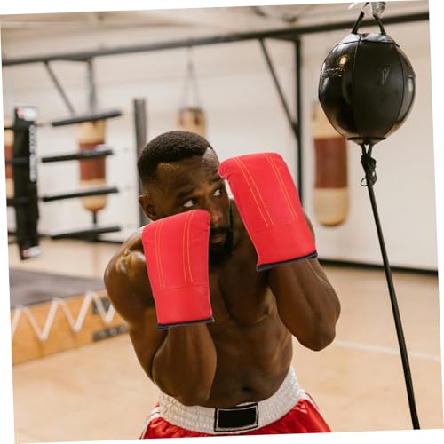Guantes de boxeo resistentes con diseño cómodo y transpirable para sparring 5