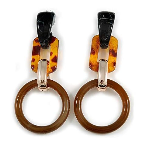 Longues boucles d'oreilles géométriques Avalaya Cover
