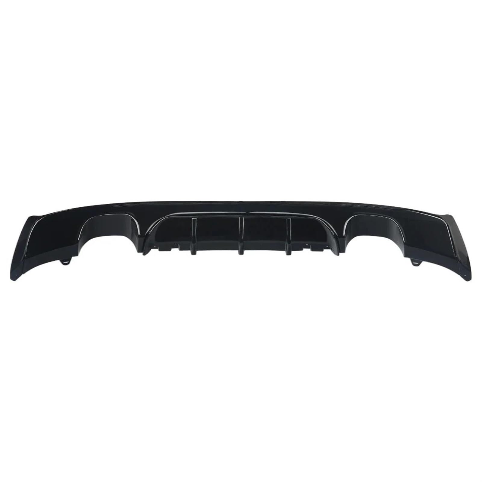 Becquet Arrière pour BMW Série 2 F22 F23 et Diffuseur Noir Brillant