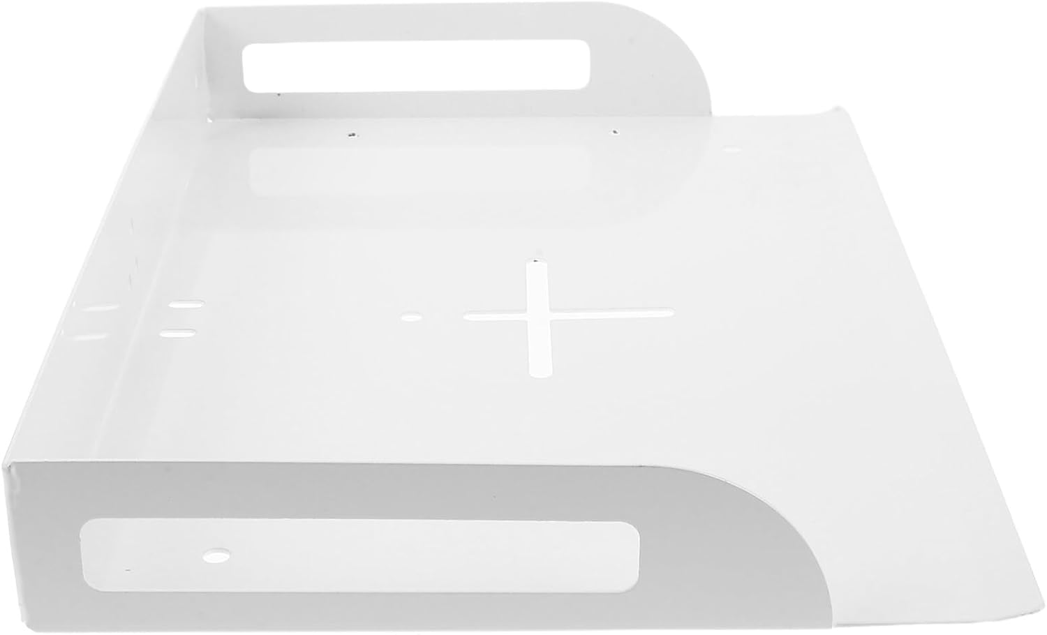Alasum Wall Mount Projector Tray Shelf Metal Bracket for Modem Router Camera Universal Mount Replacement Holder for Home Theater Office Living Room